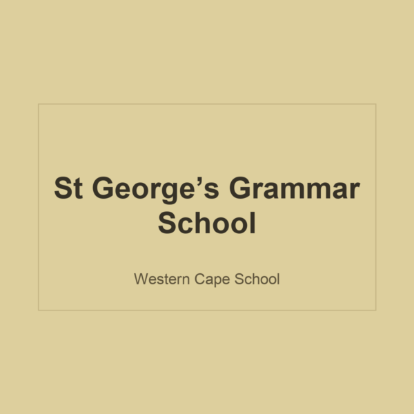 St George's Grammar School