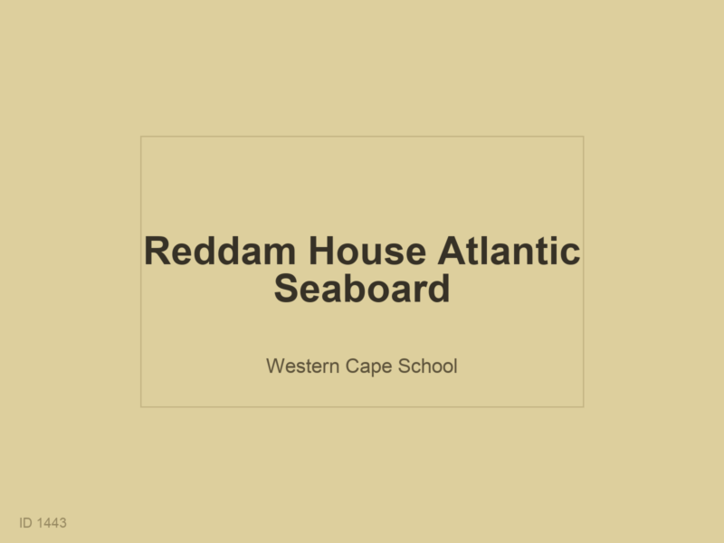 Reddam House Atlantic Seaboard