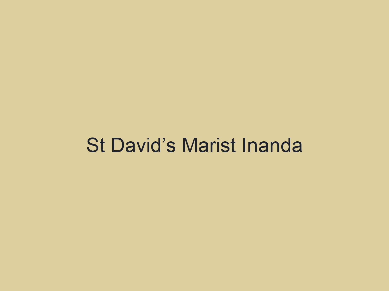 St David's Marist Inanda