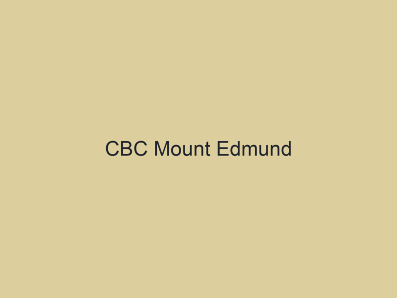 CBC Mount Edmund