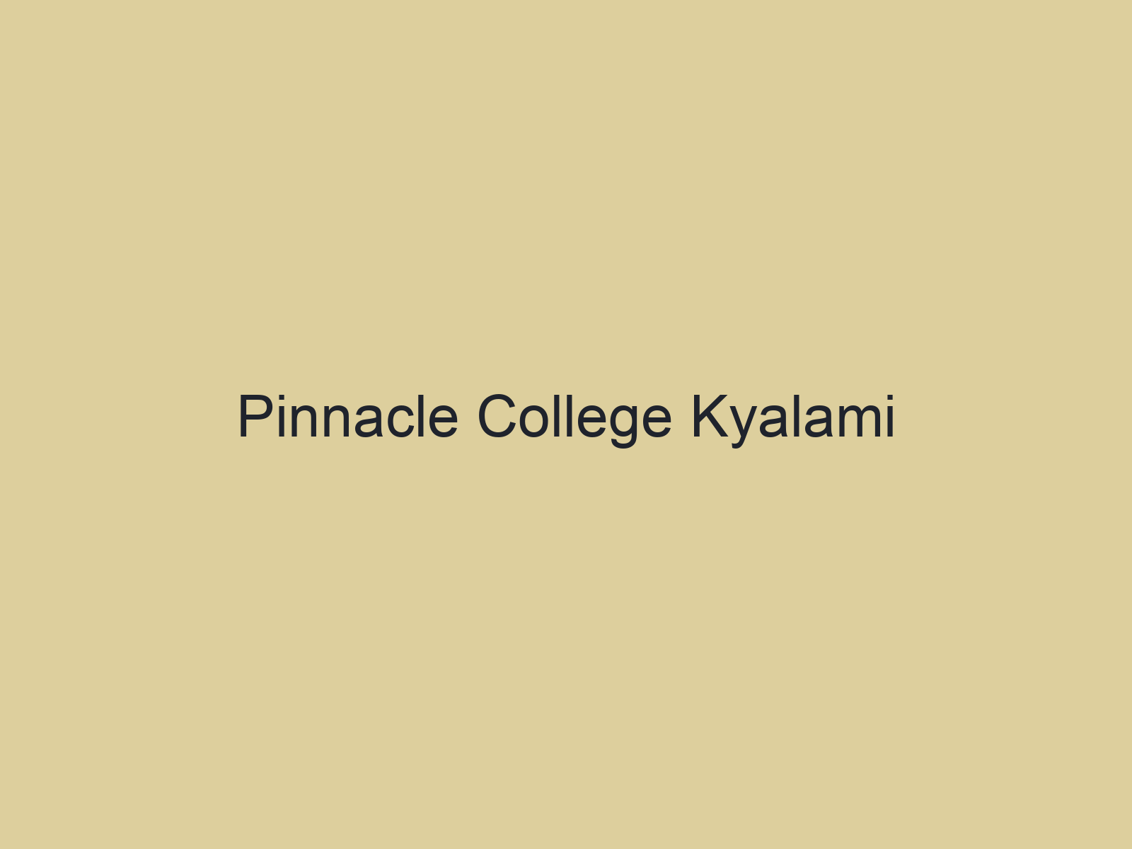 Pinnacle College Kyalami